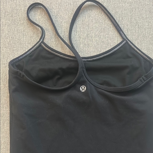 Lululemon Athletica Black Power Y Tank Top - Picture 3 of 5